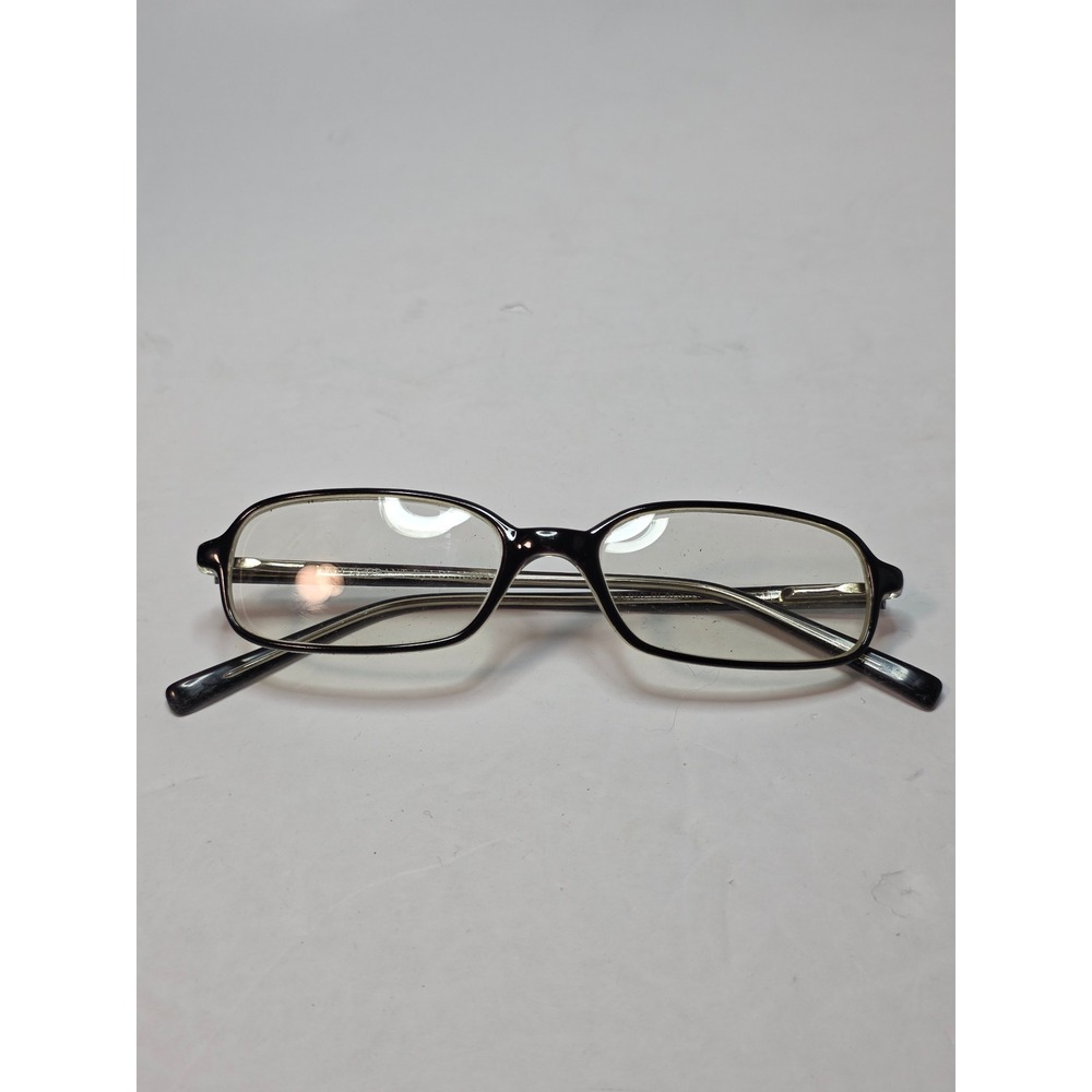 I-Deal Optics Frame Only Grant Black Crystal Rectangle Eyeglasses 51-19-140 Cute